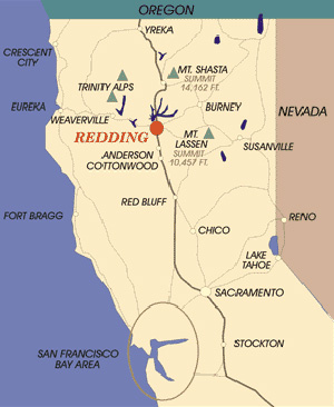 redding-location-map