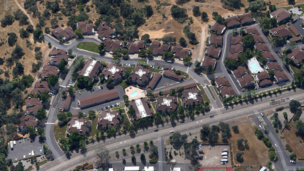 ridgecrest-condos-redding-ca-aerial