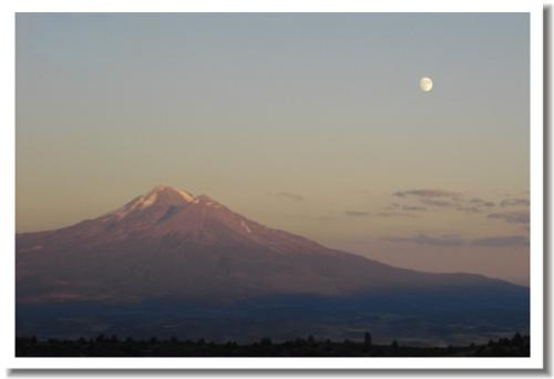 Mt Shasta as viewed from the north