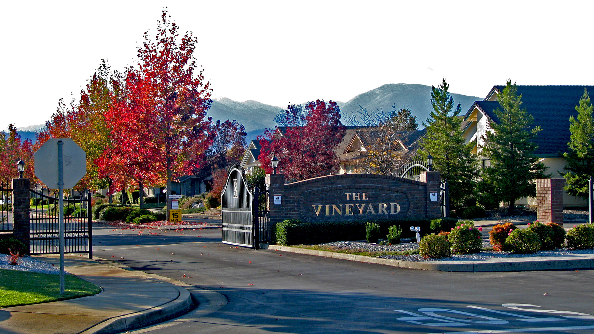 The Vineyard A Redding CA Gated Community for those 55+